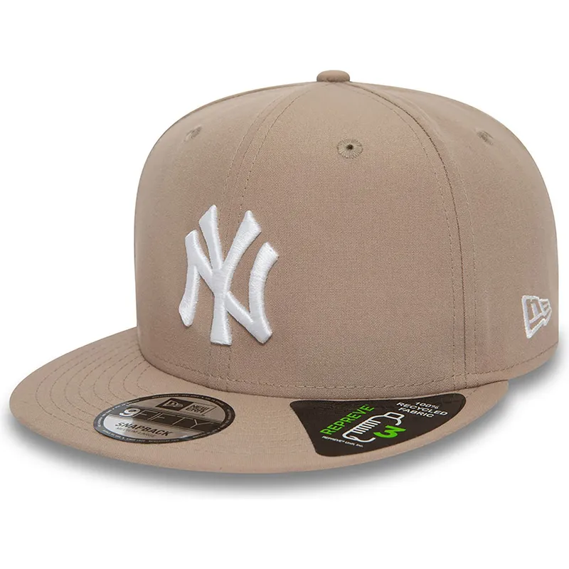 petten-plat-bruin-snapback-9fifty-repreve-van-new-york-yankees-mlb-van-new-era petten-plat-bruin-snapback-9fifty-repreve-van-new-york-yankees-mlb-van-new-era
