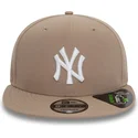 petten-plat-bruin-snapback-9fifty-repreve-van-new-york-yankees-mlb-van-new-era