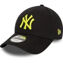 petten-gebogen-zwart-verstelbaar-9forty-league-essential-van-new-york-yankees-mlb-van-new-era