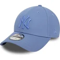 petten-gebogen-blauw-verstelbaar-9forty-league-essential-van-new-york-yankees-mlb-van-new-era