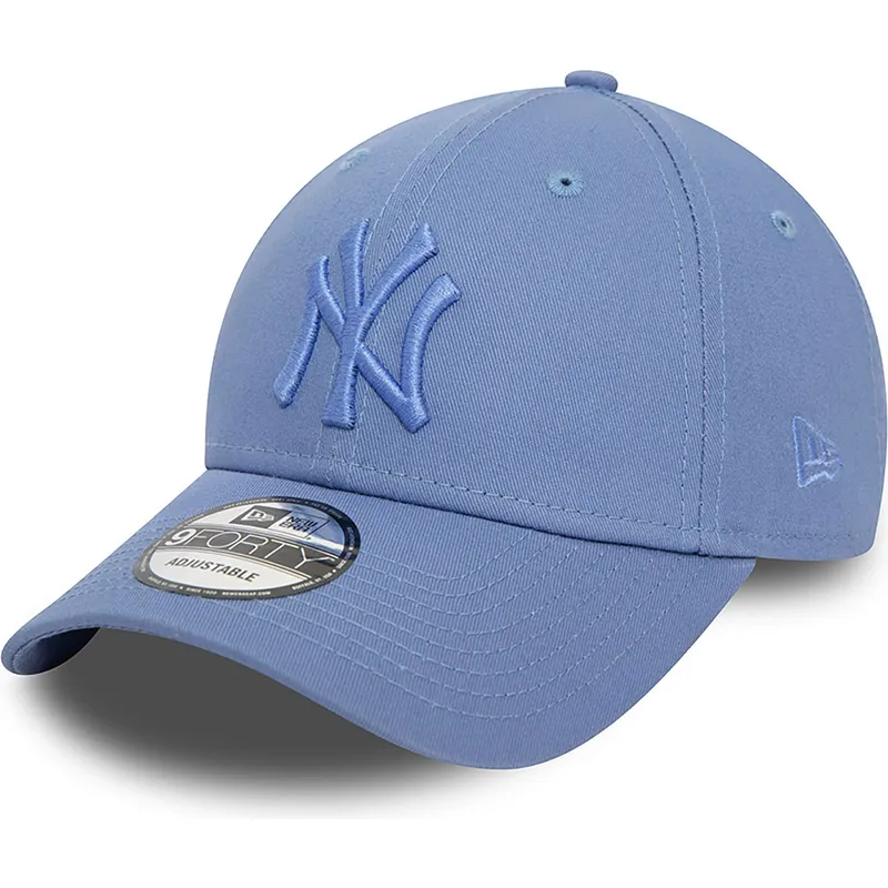 petten-gebogen-blauw-verstelbaar-9forty-league-essential-van-new-york-yankees-mlb-van-new-era