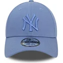 petten-gebogen-blauw-verstelbaar-9forty-league-essential-van-new-york-yankees-mlb-van-new-era