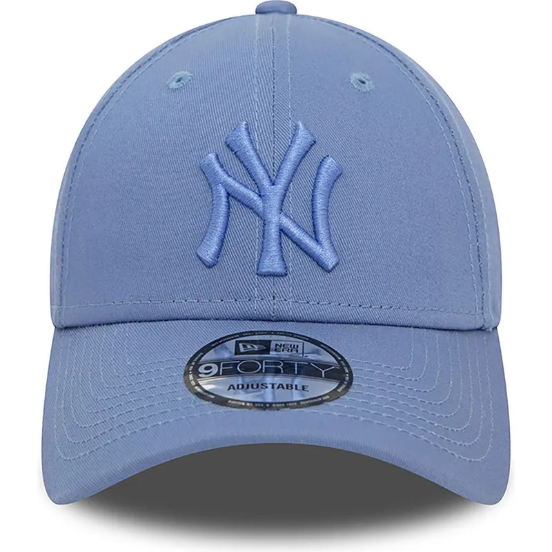 petten-gebogen-blauw-verstelbaar-9forty-league-essential-van-new-york-yankees-mlb-van-new-era
