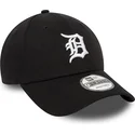 petten-gebogen-zwart-verstelbaar-9forty-league-essential-van-detroit-tigers-mlb-van-new-era