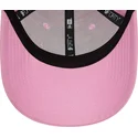 petten-gebogen-roze-verstelbaar-9forty-league-essential-van-new-york-yankees-mlb-van-new-era