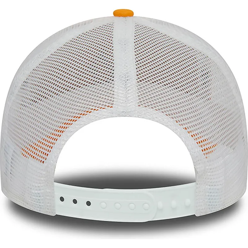 petten-gebogen-oranje-snapback-a-frame-league-essential-van-new-york-yankees-mlb-van-new-era