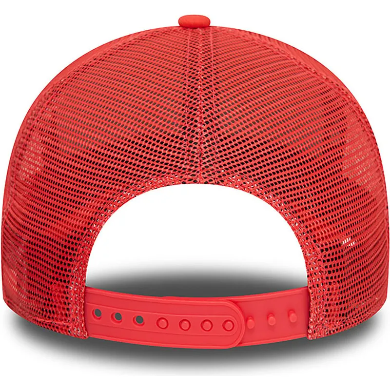 petten-gebogen-rood-snapback-a-frame-league-essential-van-new-york-yankees-mlb-van-new-era