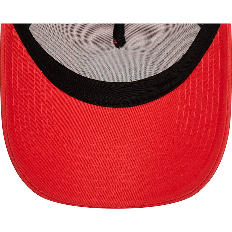petten-gebogen-rood-snapback-a-frame-league-essential-van-new-york-yankees-mlb-van-new-era