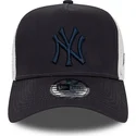 petten-gebogen-marineblauw-snapback-a-frame-league-essential-van-new-york-yankees-mlb-van-new-era