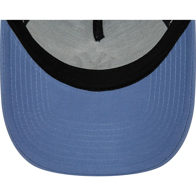 petten-gebogen-blauw-snapback-a-frame-league-essential-van-new-york-yankees-mlb-van-new-era