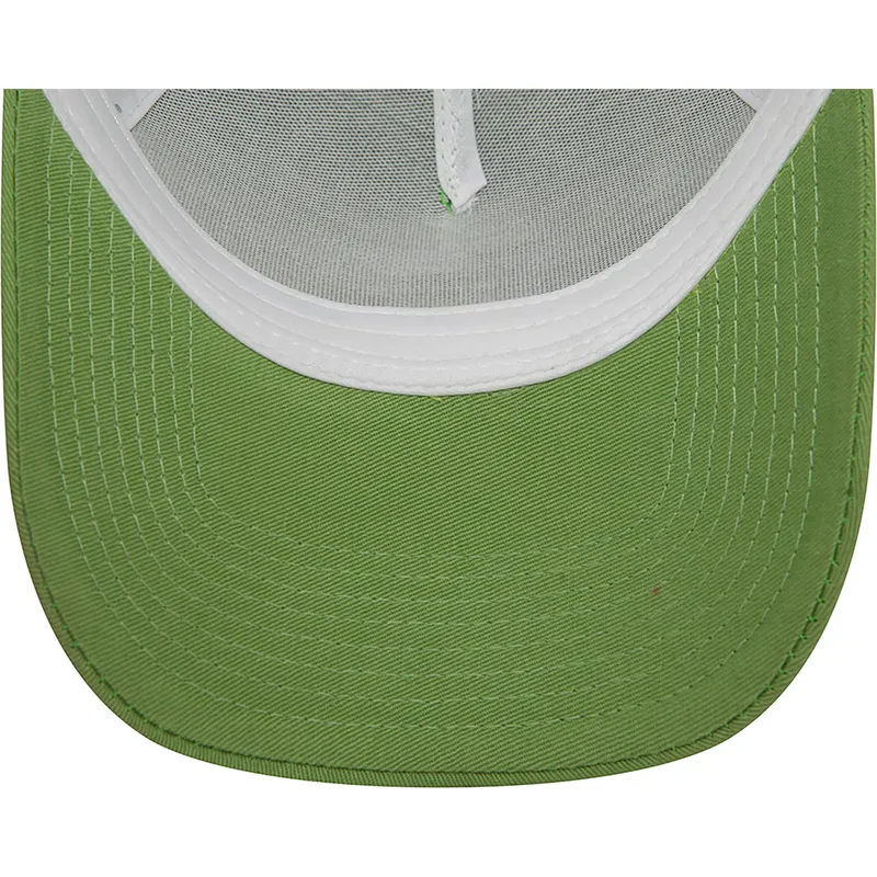petten-gebogen-groen-snapback-a-frame-league-essential-van-los-angeles-dodgers-mlb-van-new-era