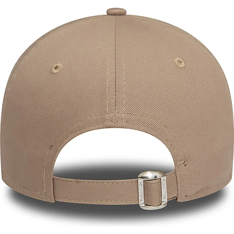 petten-gebogen-bruin-verstelbaar-9twenty-league-essential-van-new-york-yankees-mlb-van-new-era