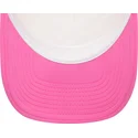 petten-gebogen-roze-snapback-a-frame-foam-front-van-florida-beach-club-van-new-era
