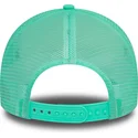 petten-gebogen-groen-snapback-a-frame-foam-front-van-miami-surf-club-florida-van-new-era