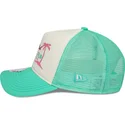 petten-gebogen-groen-snapback-a-frame-foam-front-van-miami-surf-club-florida-van-new-era