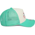 petten-gebogen-groen-snapback-a-frame-foam-front-van-miami-surf-club-florida-van-new-era