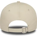 petten-gebogen-beige-verstelbaar-9forty-flower-van-new-york-yankees-mlb-van-new-era