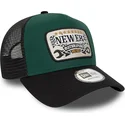 petten-gebogen-groen-snapback-a-frame-patch-motorsport-van-new-era