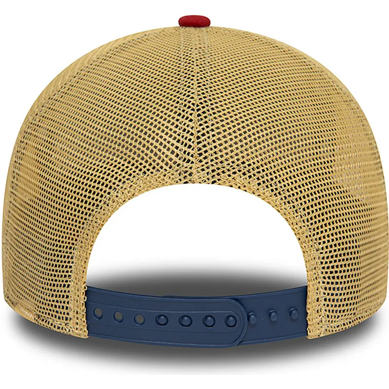 petten-gebogen-meerkleurig-snapback-a-frame-patch-new-york-van-new-era