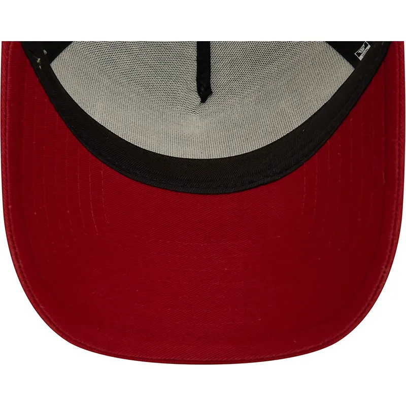 petten-gebogen-meerkleurig-snapback-a-frame-patch-new-york-van-new-era