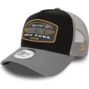 petten-gebogen-zwart-snapback-a-frame-patch-new-york-racing-van-new-era
