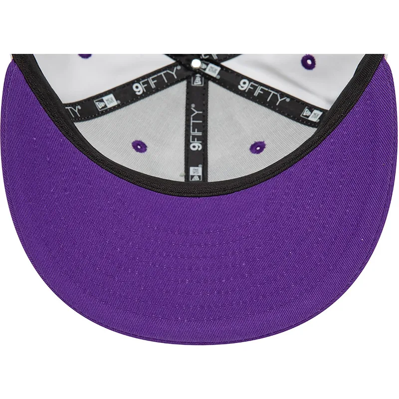 petten-plat-paars-snapback-9fifty-white-crown-van-los-angeles-lakers-nba-van-new-era