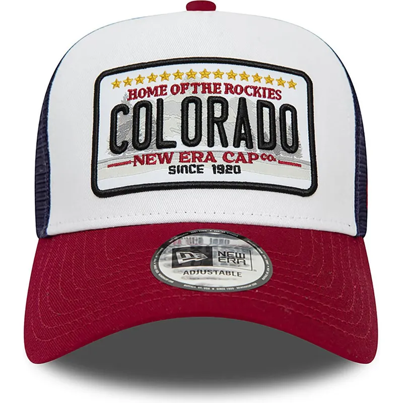 petten-gebogen-meerkleurig-snapback-a-frame-patch-colorado-van-new-era