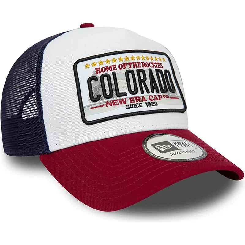 petten-gebogen-meerkleurig-snapback-a-frame-patch-colorado-van-new-era