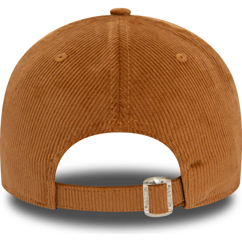petten-gebogen-bruin-verstelbaar-9forty-cord-van-new-york-yankees-mlb-van-new-era
