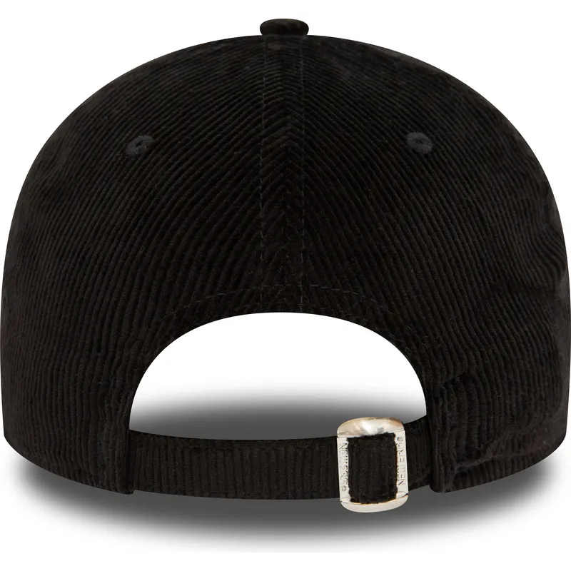 petten-gebogen-zwart-verstelbaar-9forty-cord-van-los-angeles-dodgers-mlb-van-new-era
