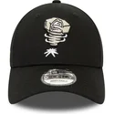 petten-gebogen-zwart-verstelbaar-9forty-minor-league-van-lansing-lugnuts-milb-van-new-era