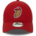 petten-gebogen-rood-verstelbaar-9forty-minor-league-van-modesto-nuts-milb-van-new-era