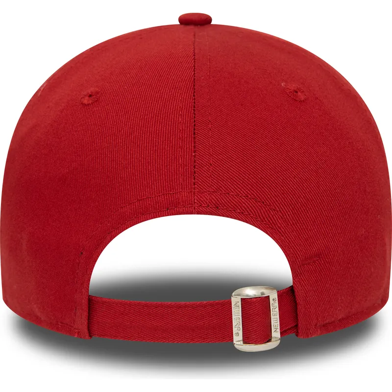 petten-gebogen-rood-verstelbaar-9forty-minor-league-van-modesto-nuts-milb-van-new-era