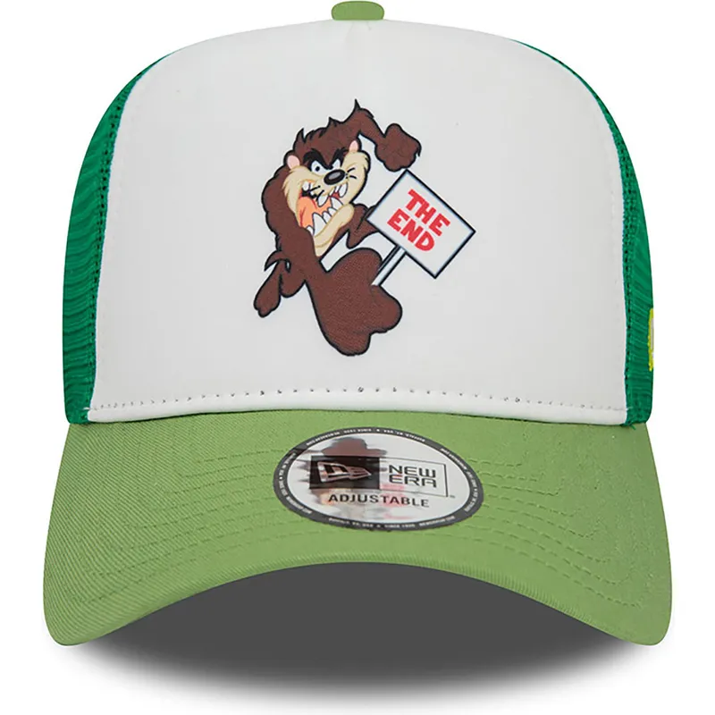 petten-gebogen-groen-snapback-a-frame-frame-character-van-tasmania-looney-tunes-van-new-era