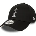 petten-gebogen-zwart-verstelbaar-9forty-character-van-bugs-bunny-looney-tunes-van-new-era