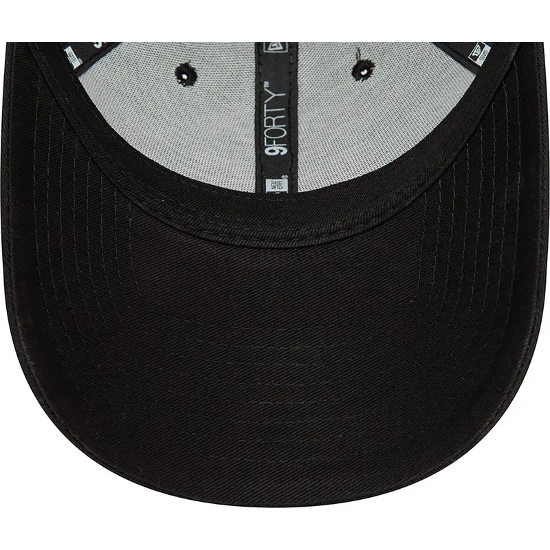 petten-gebogen-zwart-verstelbaar-9forty-flower-icon-van-new-york-yankees-mlb-van-new-era