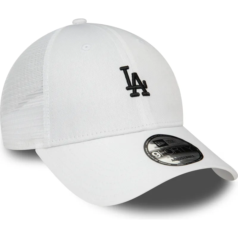 petten-gebogen-wit-verstelbaar-9forty-home-field-van-los-angeles-dodgers-mlb-van-new-era