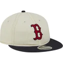 petten-plat-beige-snapback-9fifty-retro-crown-denim-van-boston-red-sox-mlb-van-new-era