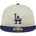 petten-plat-beige-snapback-9fifty-retro-crown-denim-van-los-angeles-dodgers-mlb-van-new-era