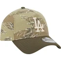 petten-gebogen-camouflage-snapback-9forty-a-frame-two-tone-tiger-van-los-angeles-dodgers-mlb-van-new-era