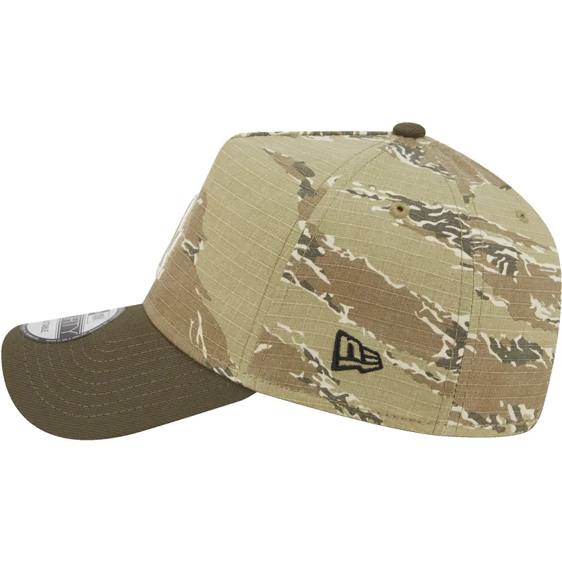 petten-gebogen-camouflage-snapback-9forty-a-frame-two-tone-tiger-van-los-angeles-dodgers-mlb-van-new-era