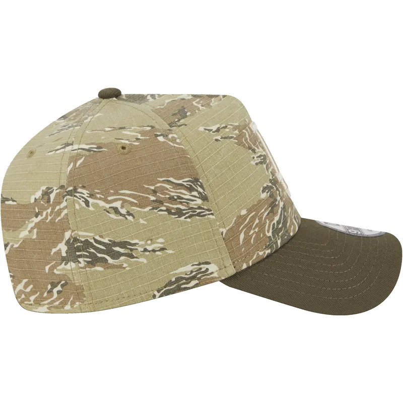 petten-gebogen-camouflage-snapback-9forty-a-frame-two-tone-tiger-van-los-angeles-dodgers-mlb-van-new-era