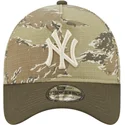 petten-gebogen-camouflage-snapback-9forty-a-frame-two-tone-tiger-van-new-york-yankees-mlb-van-new-era
