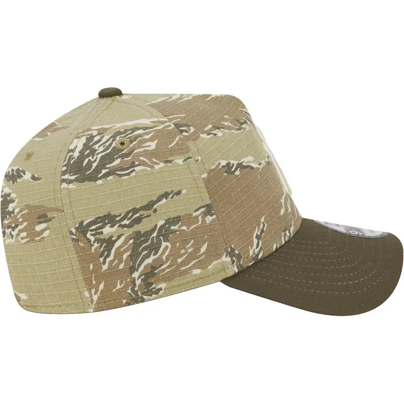 petten-gebogen-camouflage-snapback-9forty-a-frame-two-tone-tiger-van-new-york-yankees-mlb-van-new-era