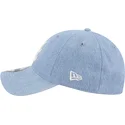 petten-gebogen-blauw-verstelbaar-9twenty-washed-denim-van-atlanta-braves-mlb-van-new-era