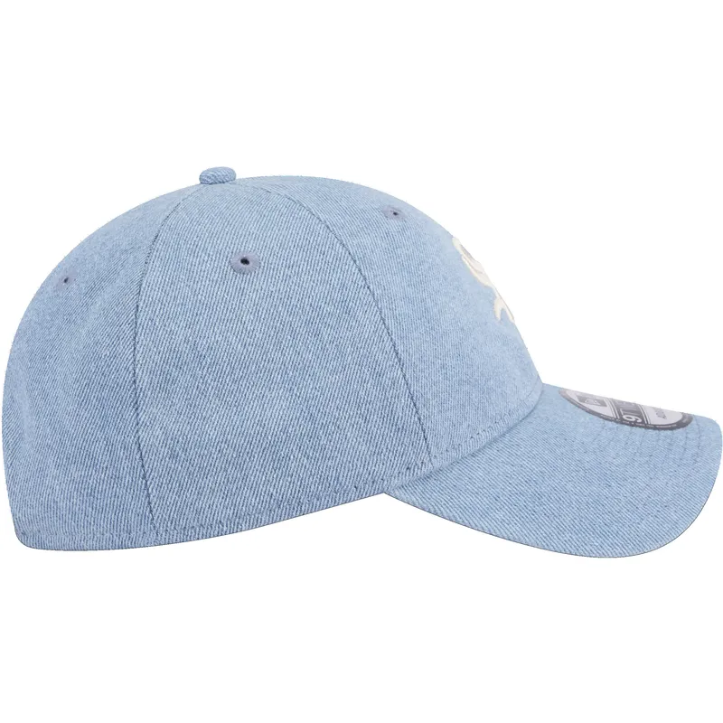 petten-gebogen-blauw-verstelbaar-9twenty-washed-denim-van-chicago-white-sox-mlb-van-new-era petten-gebogen-blauw-verstelbaar-9twenty-washed-denim-van-chicago-white-sox-mlb-van-new-era