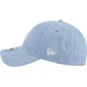 petten-gebogen-blauw-verstelbaar-9twenty-washed-denim-van-los-angeles-dodgers-mlb-van-new-era