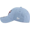 petten-gebogen-blauw-verstelbaar-9twenty-washed-denim-van-chicago-bulls-nba-van-new-era