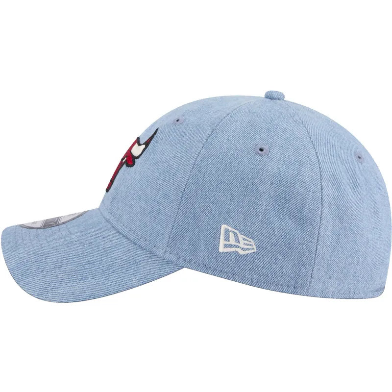 petten-gebogen-blauw-verstelbaar-9twenty-washed-denim-van-chicago-bulls-nba-van-new-era