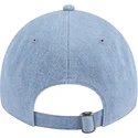petten-gebogen-blauw-verstelbaar-9twenty-washed-denim-van-chicago-bulls-nba-van-new-era